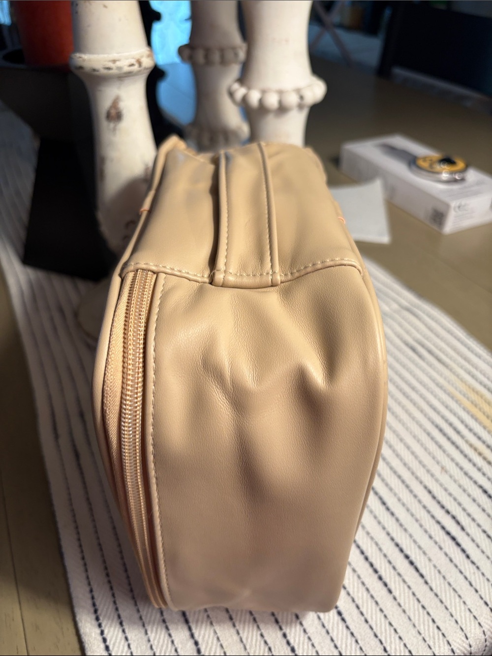 Beige Travel Jewelry/Makeup Organizer - Picture 6 of 6